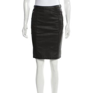 NWT Burberry Brit Knee Length Pencil Skirt Sz US 6 $325